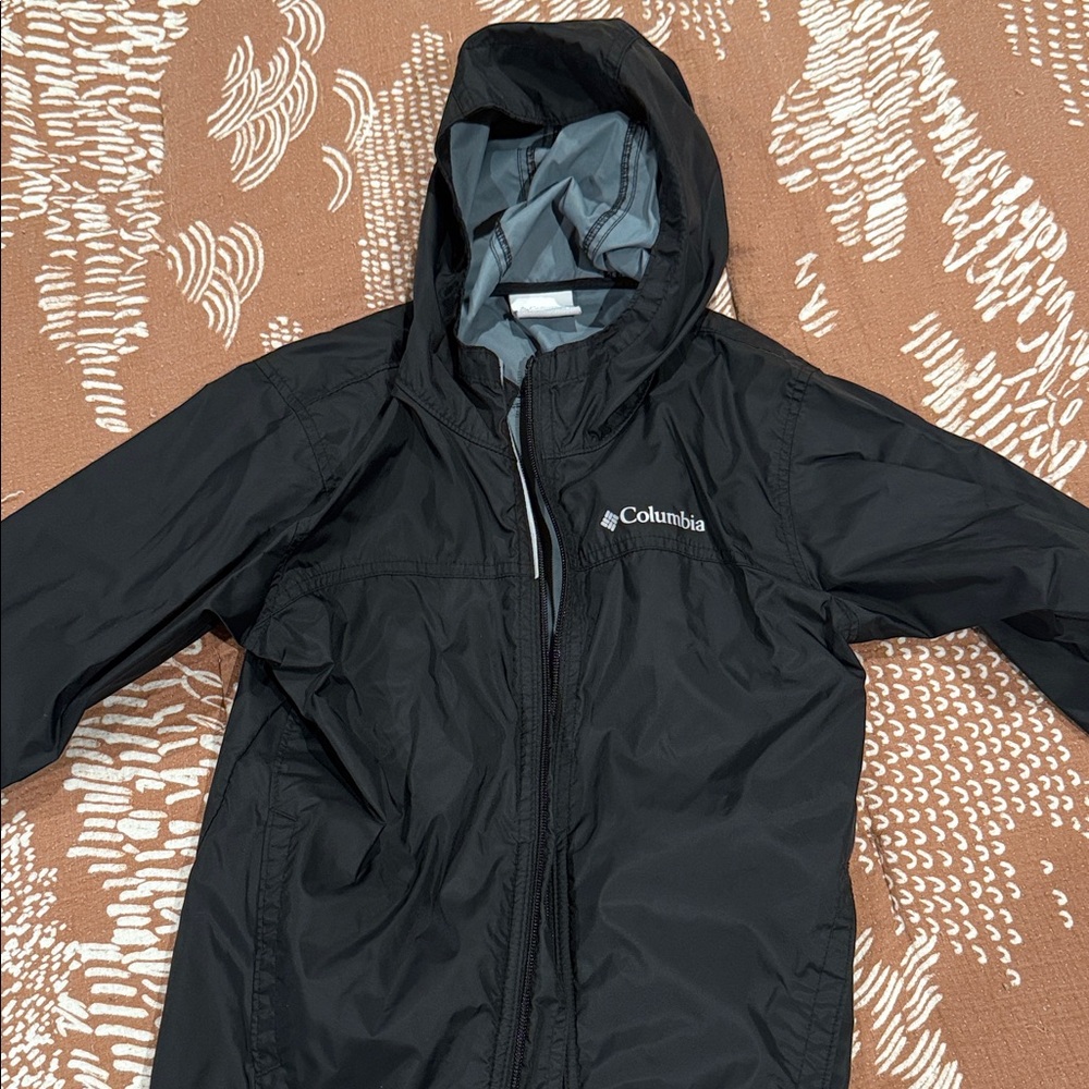Columbia Kids Black Raincoat